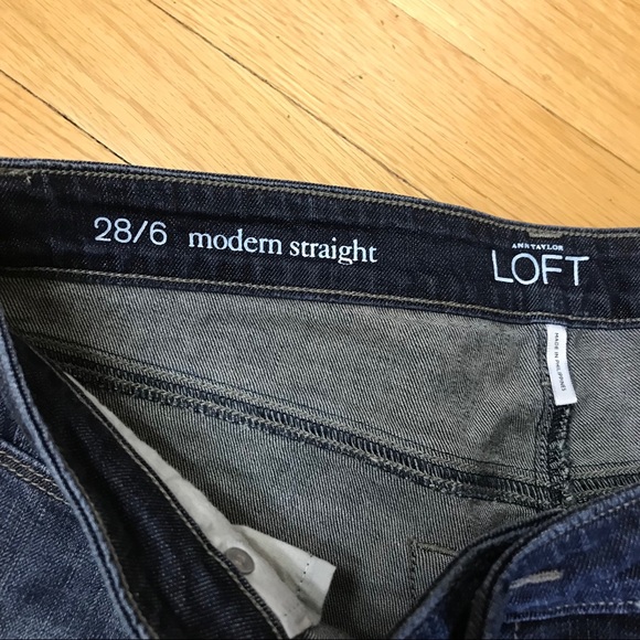 Modern Straight LOFT Jeans - Picture 3 of 4